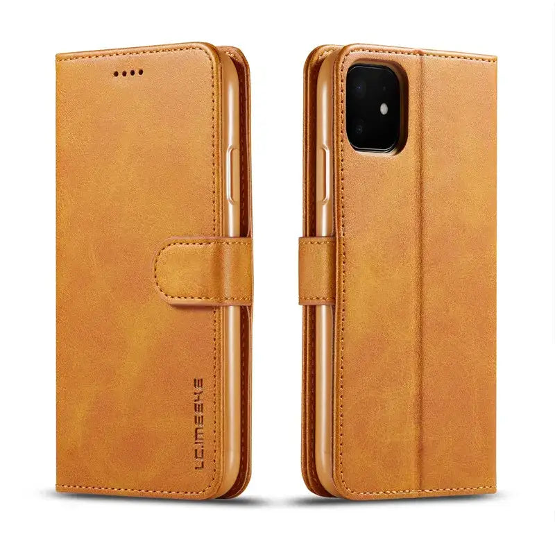 Leather Wallet Flip Case for iPhone 17 Series (available in 5 colours)
