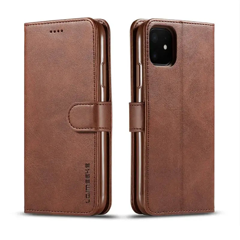Leather Wallet Flip Case for iPhone 17 Series (available in 5 colours)