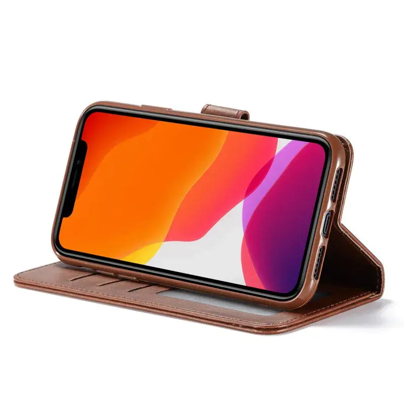 Leather Wallet Flip Case for iPhone 17 Series (available in 5 colours)
