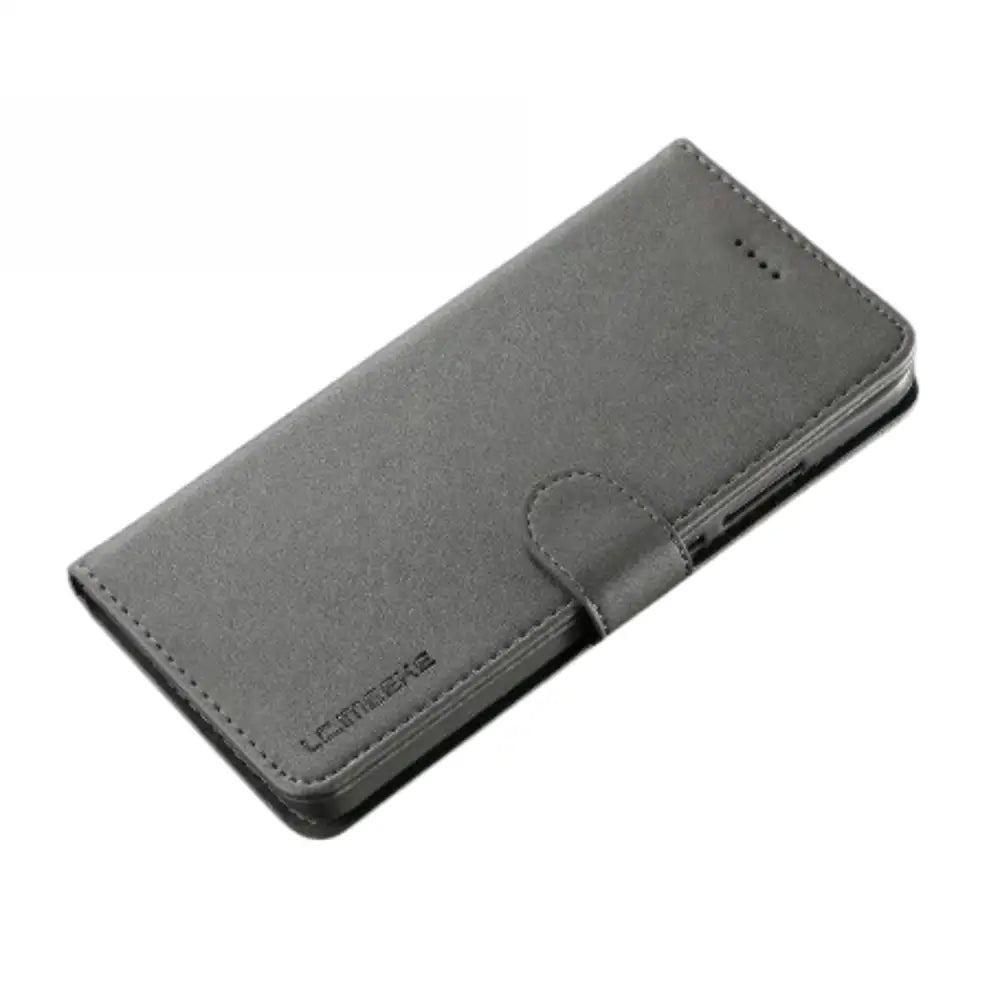 Leather Wallet Flip Case for Samsung Galaxy Series (Black)