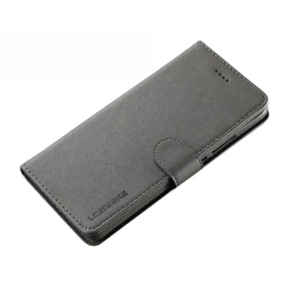 Leather Wallet Flip Case for Samsung Galaxy Series (Black)