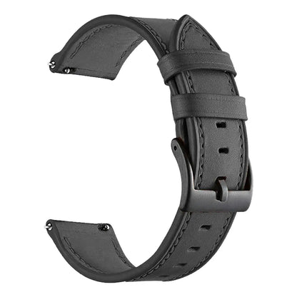 Leather Watch Strap for the Garmin Forerunner 165 Music (available in 12 colours)