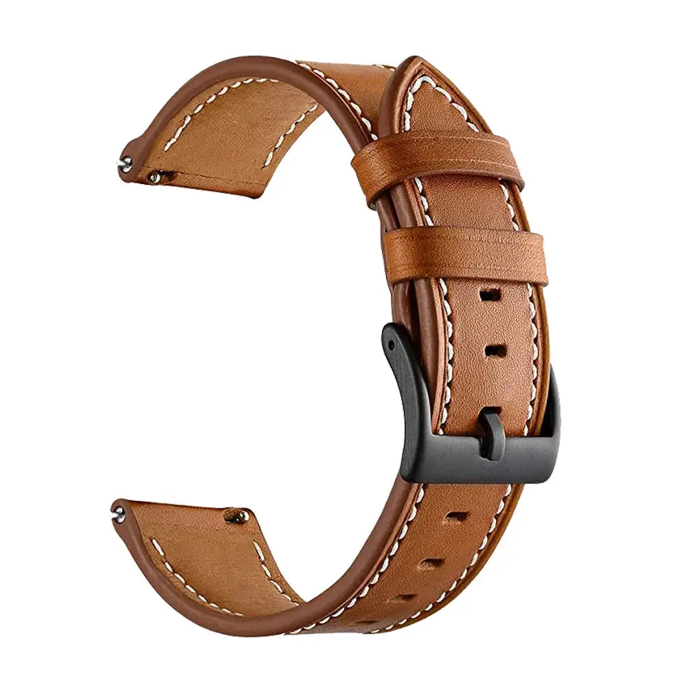 Leather Watch Strap for the Garmin Forerunner 645 (available in 11 colours)
