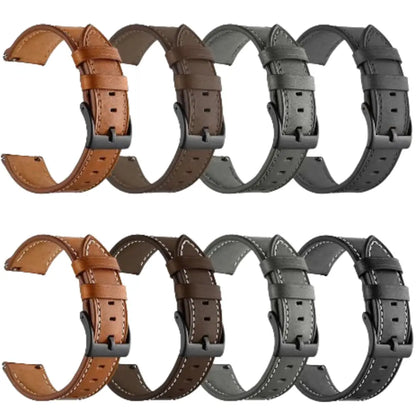 Leather Watch Strap for the Garmin Forerunner  (available in 12 different colours)