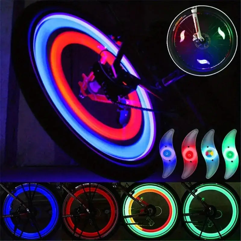 Colorful Waterproof LED Bicycle Spoke Lights