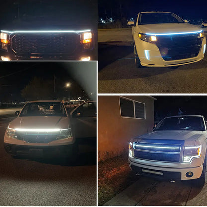 LED Car Hood Light Strip (different colours & sizes available)