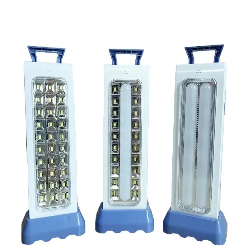 Portable Rechargeable LED Emergency Light for Home, Camping & Outdoor Work Use