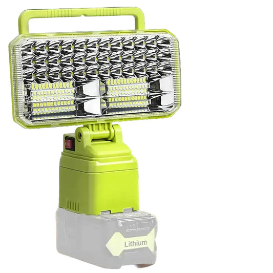 Cordless 4200LM LED Work Light Compatible with 18V Battery, USB & Type-C Floodlight Tool Only