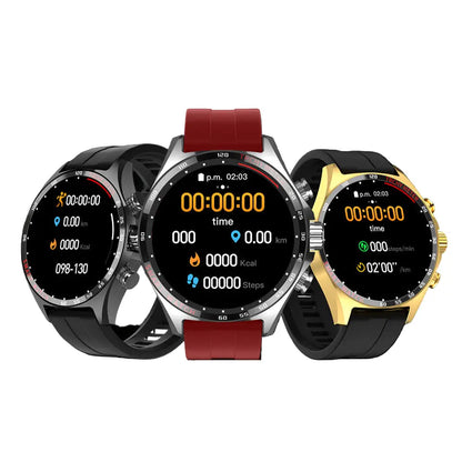 LIGE Men's Smart Watch – Touch Screen with Wireless Calls & Fitness Tracking (6 designs available)