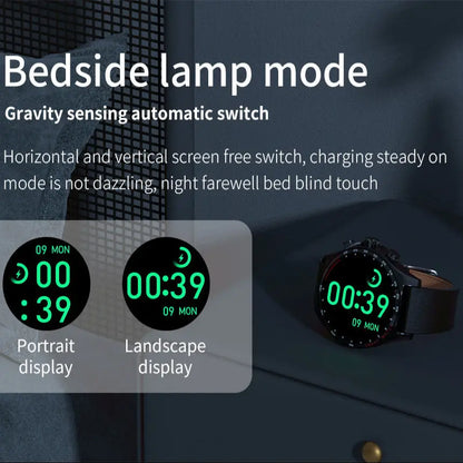 LIGE Men's Smart Watch – Touch Screen with Wireless Calls & Fitness Tracking (6 designs available)
