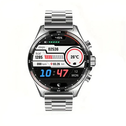LIGE Men's Smart Watch – Touch Screen with Wireless Calls & Fitness Tracking (6 designs available)