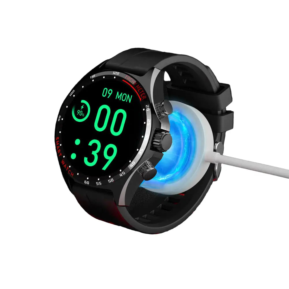 LIGE Men's Smart Watch – Touch Screen with Wireless Calls & Fitness Tracking (6 designs available)