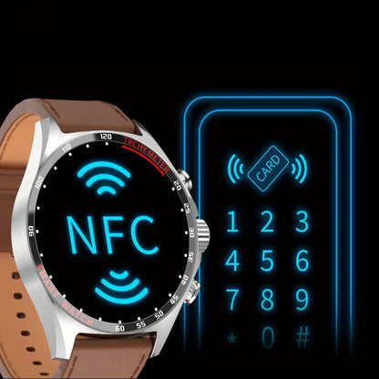 LIGE Men's Smart Watch – Touch Screen with Wireless Calls & Fitness Tracking (6 designs available)