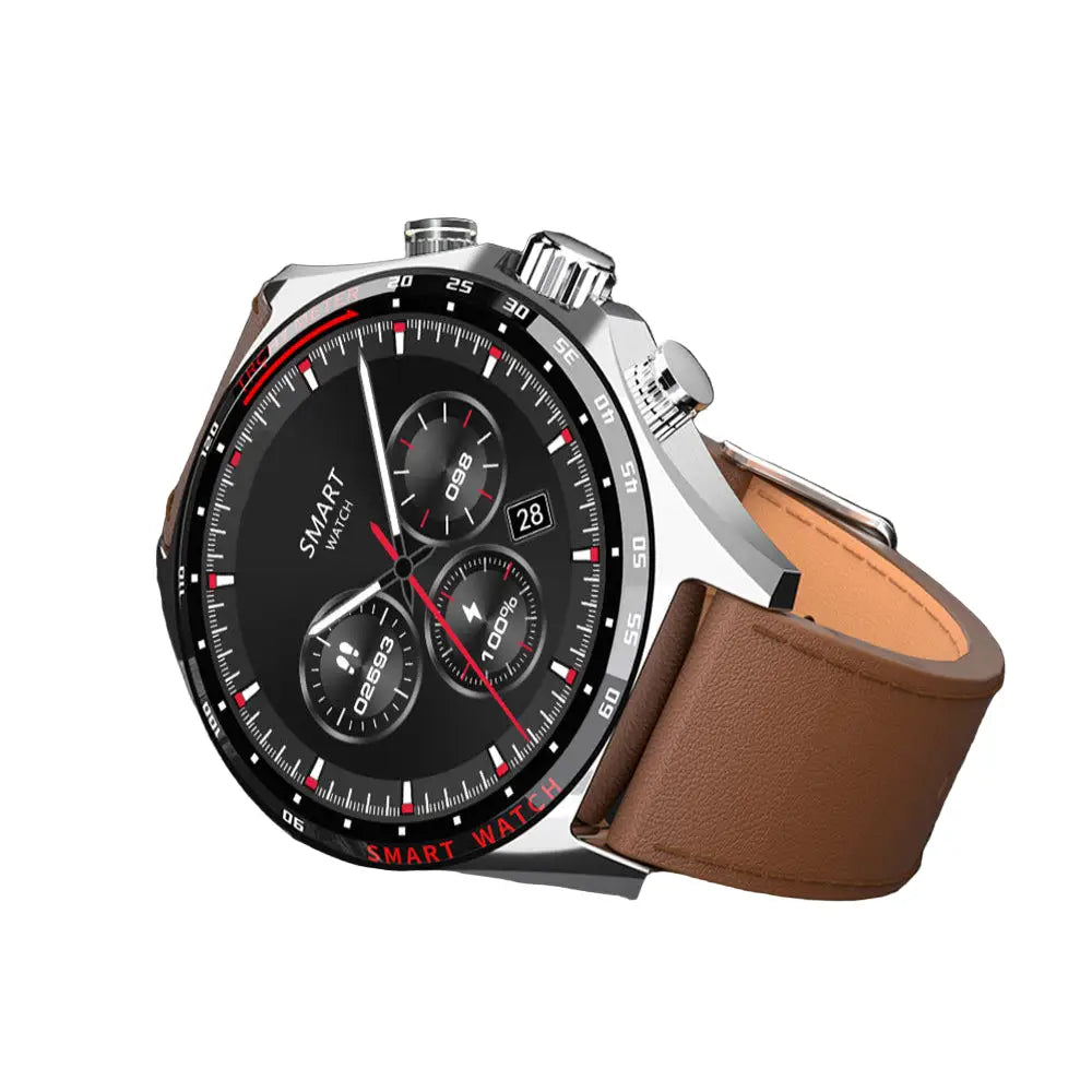 LIGE Men's Smart Watch – Touch Screen with Wireless Calls & Fitness Tracking (6 designs available)