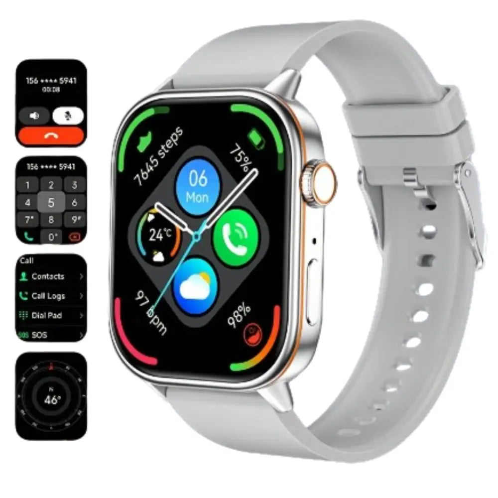 LIGE Outdoor Smartwatch – Large Screen with Compass & Music (10 different styles available)
