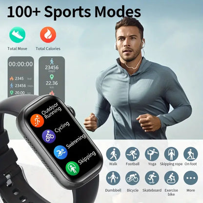 LIGE Smart Watch – HD TFT Display with Wireless Calls, 100+ Sports Modes (available in 3 colours)