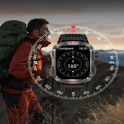 LIGE Smartwatch – HD Touch Display, Wireless Calls, Notifications, Pedometer & Long Battery Life