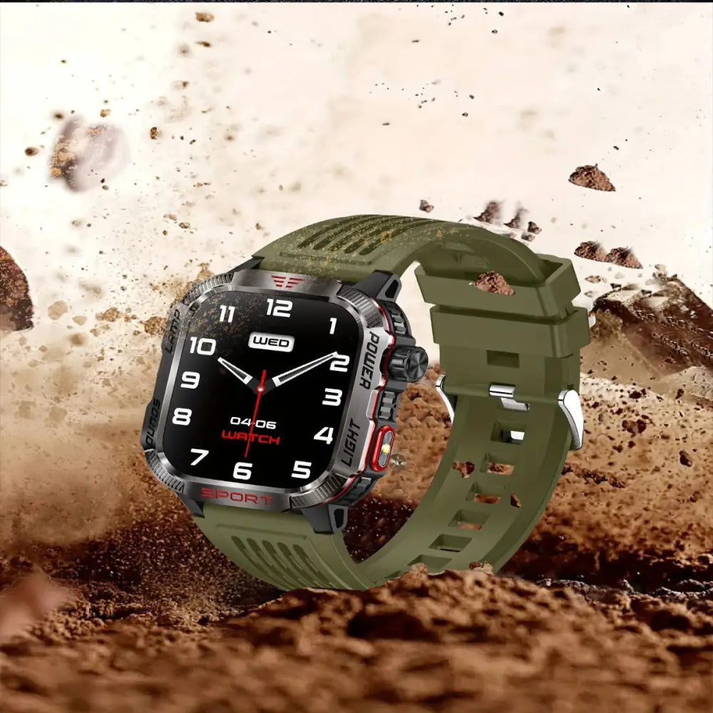 LIGE Smartwatch – HD Touch Display, Wireless Calls, Notifications, Pedometer & Long Battery Life