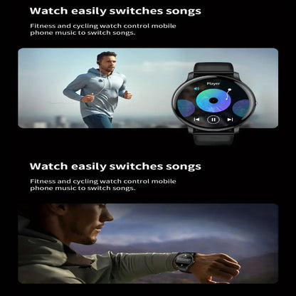LIGE Smartwatch – Multi-Colour Silicone Strap (11 colours available)