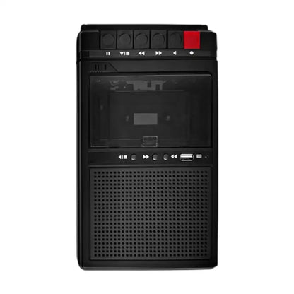 Lightweight Cassette Player with Stereo Speakers (available in Black & White)