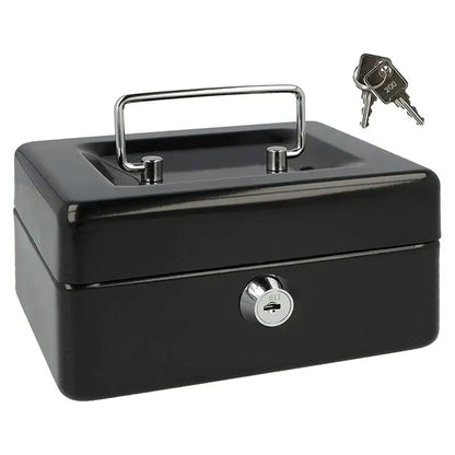 Lockable Metal Cash Box
