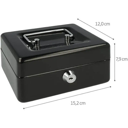 Lockable Metal Cash Box