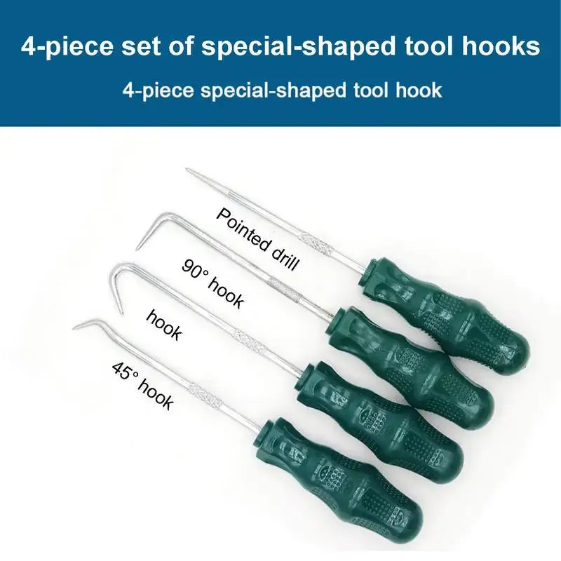 4 Piece Hook and Pick Set