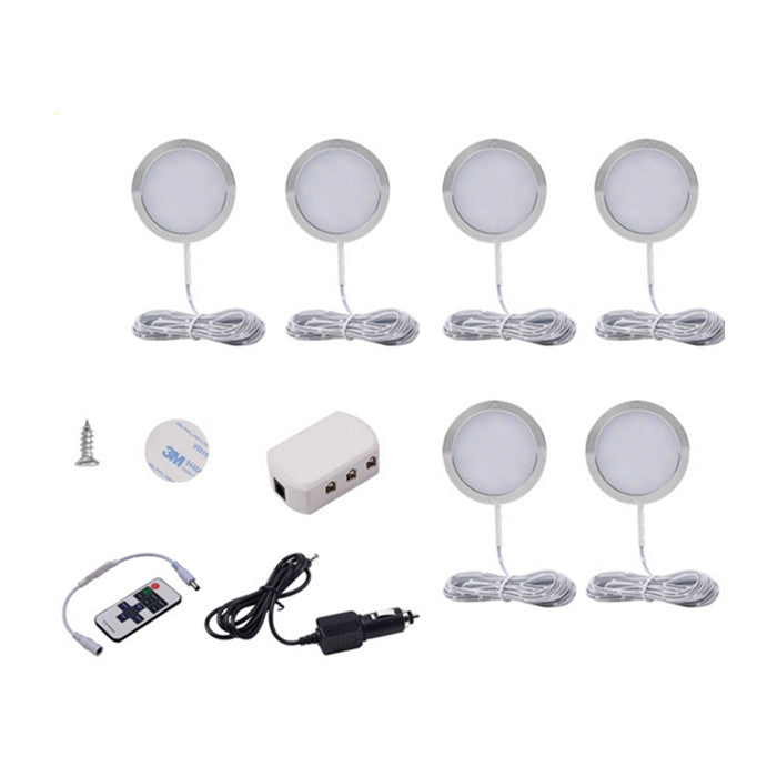 6x 12V LED Down Light Cabin Ceiling Lamp Caravan Camper Trailer Car RV White - salelink.co.nz
