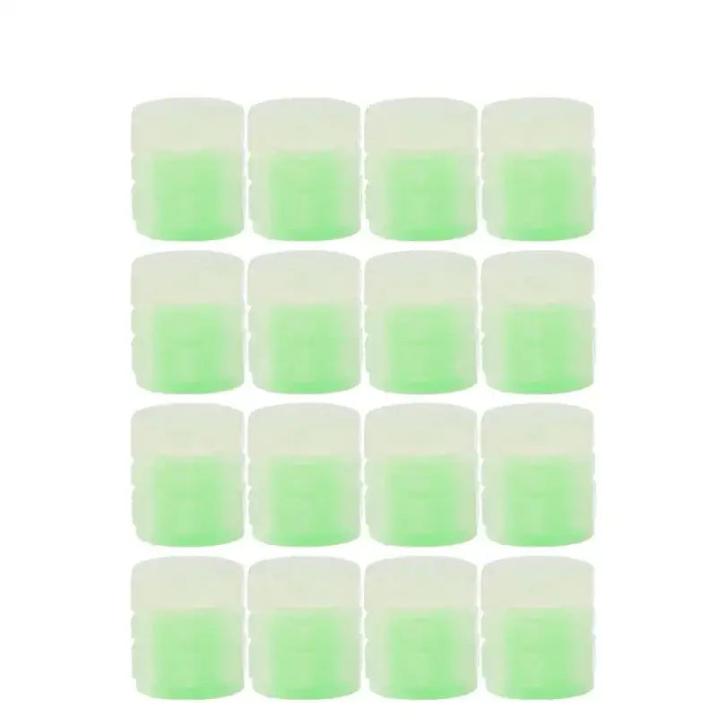 Luminous Fluorescent Tire Valve Caps