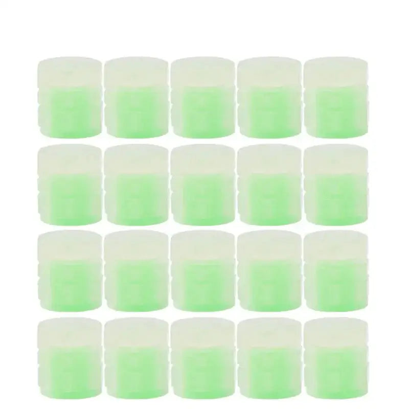 Luminous Fluorescent Tire Valve Caps