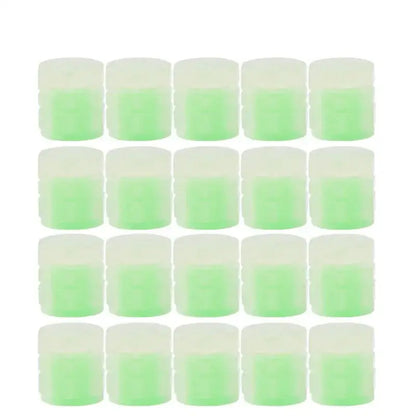 Luminous Fluorescent Tire Valve Caps