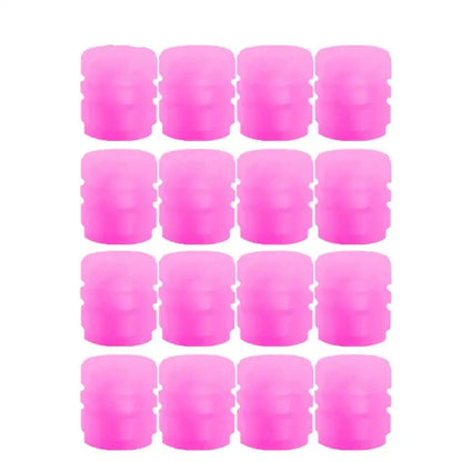 Luminous Fluorescent Tire Valve Caps