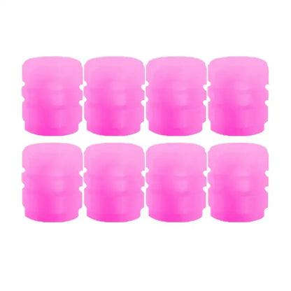 Luminous Fluorescent Tire Valve Caps