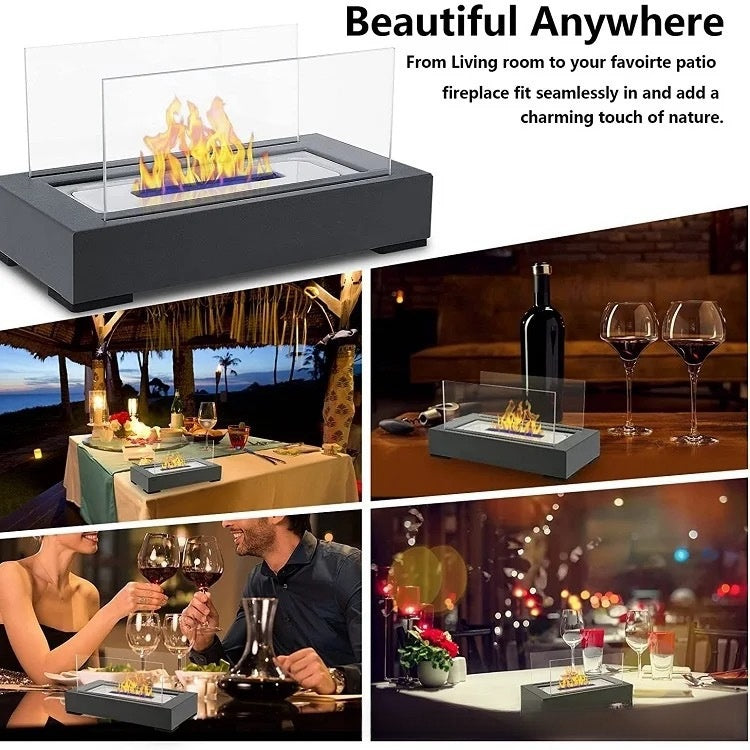 Tabletop Fire Pit Small Table Fireplace