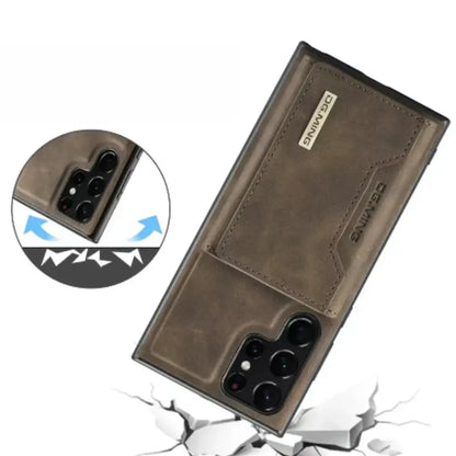 M2 Leather Case for Samsung (Coffee)