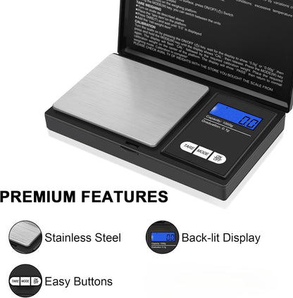 Digital Pocket Scale 1kg/0.1g