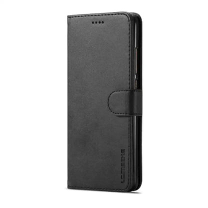 Leather Flip Cover for Samsung Galaxy Series (Black)