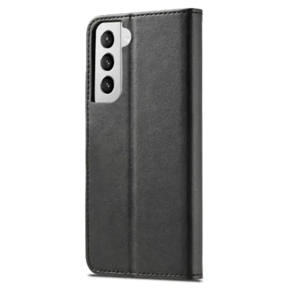 Leather Flip Cover for Samsung Galaxy Series (Black)