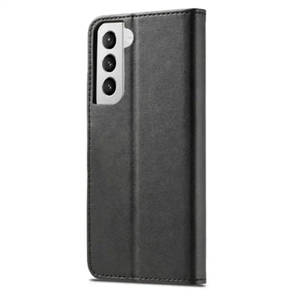 Leather Flip Cover for Samsung Galaxy Series (Black)