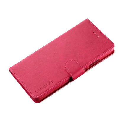 Leather Flip Cover for Samsung Galaxy Series (Rose Red)
