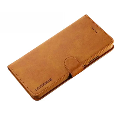 Leather Flip Cover for Samsung Galaxy Series (Yellow)
