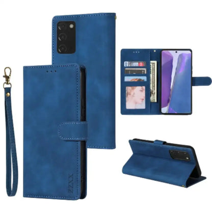 Wallet Case for Samsung Galaxy (Blue)
