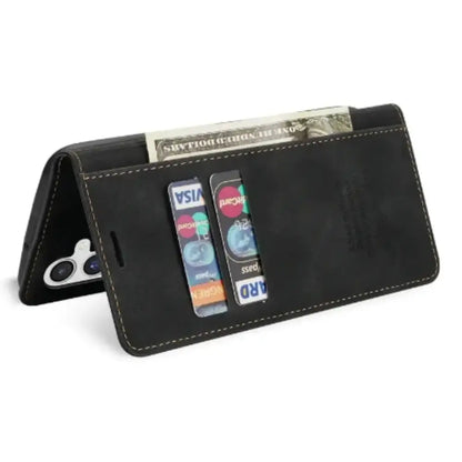 Wallet Case for Samsung Galaxy S & A Series (Black)