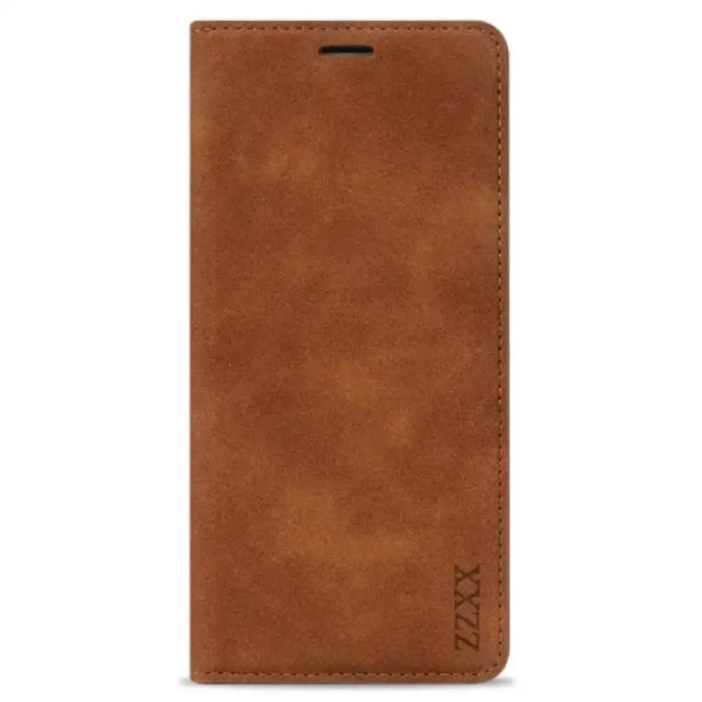 Wallet Case for Samsung Galaxy S & A Series (Brown)