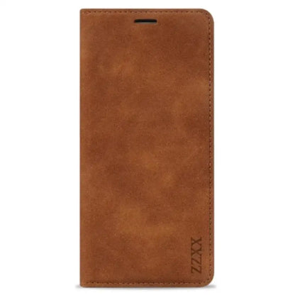 Wallet Case for Samsung Galaxy S & A Series (Brown)