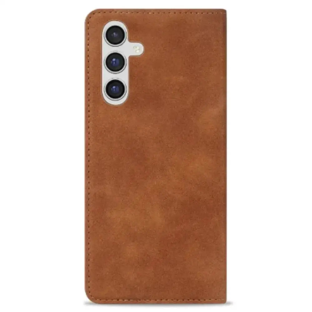 Wallet Case for Samsung Galaxy S & A Series (Brown)