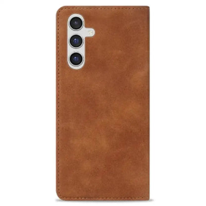 Wallet Case for Samsung Galaxy S & A Series (Brown)