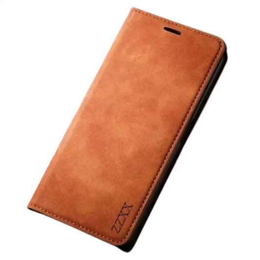Wallet Case for Samsung Galaxy S & A Series (Brown)