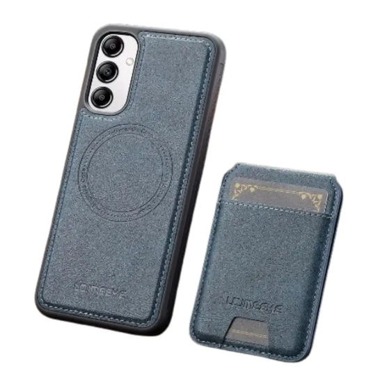 Magsafe Leather Case for Samsung S Series & A Series (Blue)