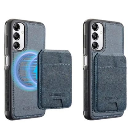 Magsafe Leather Case for Samsung S Series & A Series (Blue)